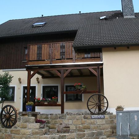 Ferienwohnung Am Schloss Lauenstein Im Erzgebirge エクステリア 写真
