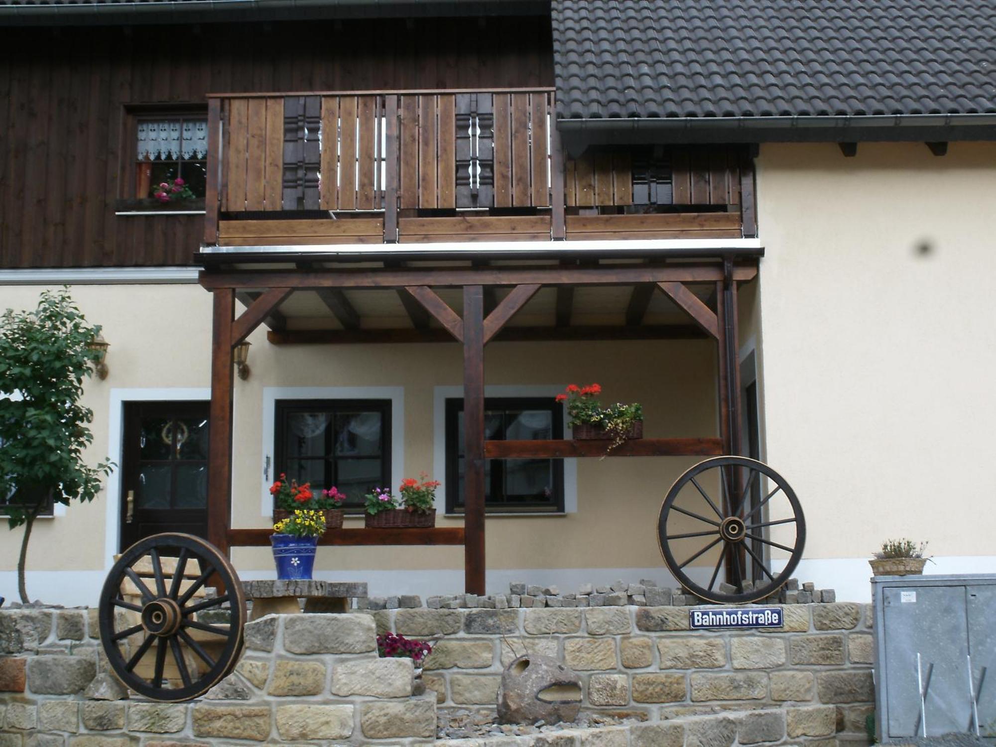 Ferienwohnung Am Schloss Lauenstein Im Erzgebirge エクステリア 写真