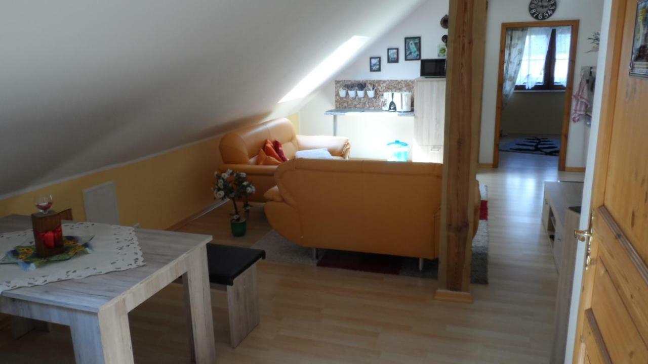 Ferienwohnung Am Schloss Lauenstein Im Erzgebirge エクステリア 写真